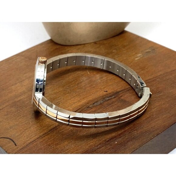 Bulova Women's Watch 98P194 Quartz Bangle Diamond Dial Rose Gold Silver … - Picture 9 of 14